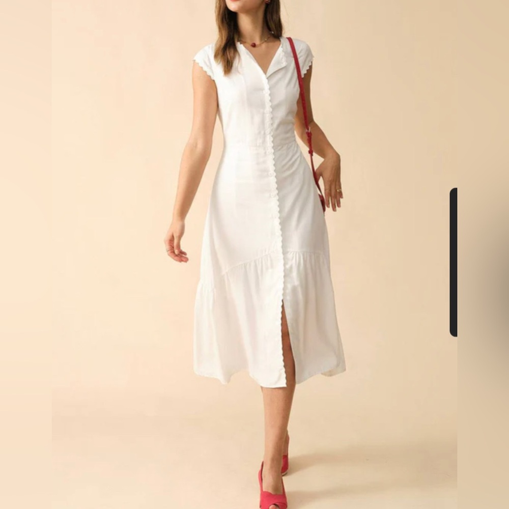 Rihoas white dress - Picture 1 of 8